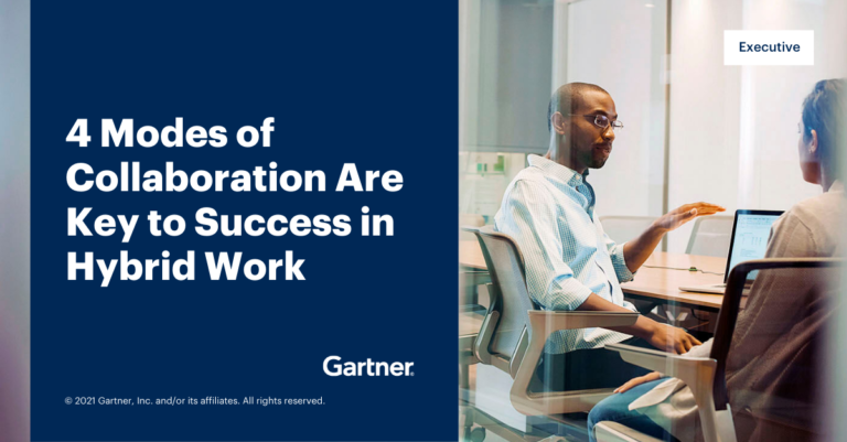 4 Modes of Collaboration are Key to Success in Hybrid Work